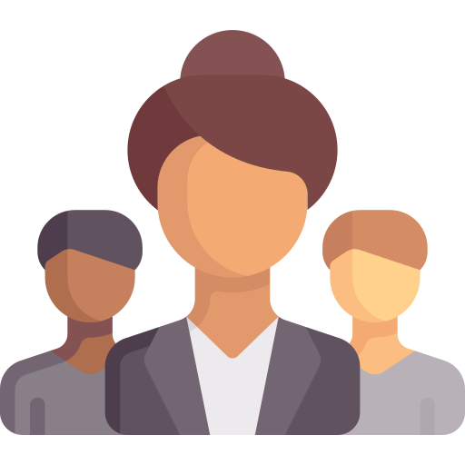 Une icône représentant des professionnels