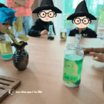 Une potion magique de l'animation anniversaire à l'école des sorciers